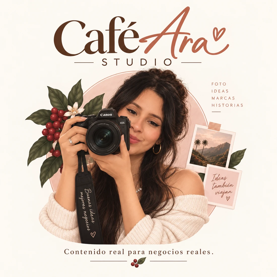 Café Ara Studio, fotografía y video en Houston con atención en español